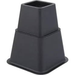 Juvale Set Of 8 Bed Risers For Platform Bed Frames, Heavy Duty Furniture Lifter Set, 3, 5, And 8-Inch Adjustable Heights, Supports Up To 1,100 Pounds -Baxton Furniture Store GUEST 3649b2bc 554c 435f 9c94 e14c4364de86