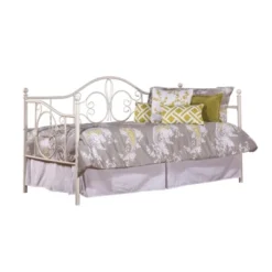 Twin Ruby Daybed With Suspension Deck Textured White - Hillsdale Furniture 9 Twin Ruby Daybed With Suspension Deck Textured White - Hillsdale Furniture -Baxton Furniture Store GUEST 375ff77e af93 4746 8bb0 0f698b7a927d
