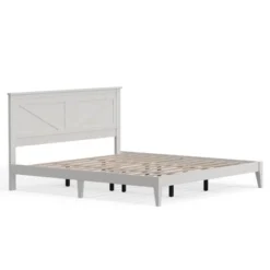 Glenwillow Home Farmhouse Solid Wood Platform Bed -Baxton Furniture Store GUEST 38c70d27 f90c 4d94 90cd 2fb8d899c906