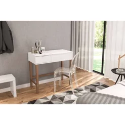 Aspen Pull Top Vanity White - Polifurniture -Baxton Furniture Store GUEST 39429913 43c2 456f 990d 8bff0c8b7e29