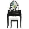 Tangkula Mirrored Vanity Table Set Lighted Makeup Dresser W/ Drawers -Baxton Furniture Store GUEST 3b079621 9e19 441a 98f7 347a563c9eaf 1