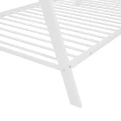 Metal Floor Play House Bed With Slat Tent Bed Frame-ModernLuxe -Baxton Furniture Store GUEST 3c33cf78 b74b 4311 ae16 f8c31ae38d70