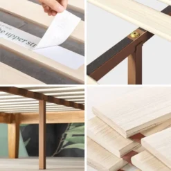 Moiz 14" Wood Platform Bed Frame Natural - Zinus -Baxton Furniture Store GUEST 3e69f404 c32d 44ae bbae 719e28ff848f