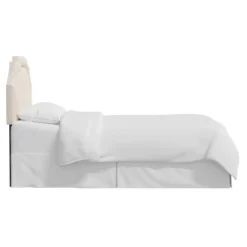 Axel Notched Bordered Headboard Linen - Skyline Furniture -Baxton Furniture Store GUEST 40369a01 3c2b 4e74 a242 7a8917073518