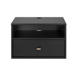 Floating 1 Drawer Nightstand With Open Shelf - Prepac 39 Floating 1 Drawer Nightstand With Open Shelf - Prepac -Baxton Furniture Store GUEST 41c58492 3ba9 4eed b5ee 2cf22bab7993