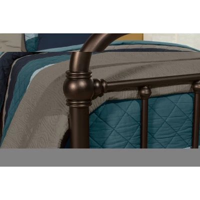 Kirkland Bed Set With Frame Included Bronze - Hillsdale Furniture 4 Kirkland Bed Set With Frame Included Bronze - Hillsdale Furniture - Image 2