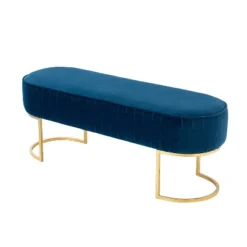 Nina Upholstered Bench For Bedroom | ARTFUL LIVING DESIGN -Baxton Furniture Store GUEST 4452d622 bd04 4afc adef 535488fee2d4