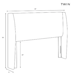 Wingback Headboard Barnegat Plaid Black Sea - Skyline Furniture -Baxton Furniture Store GUEST 446b5cf0 d0a4 410f aba5 b52102a2a72d