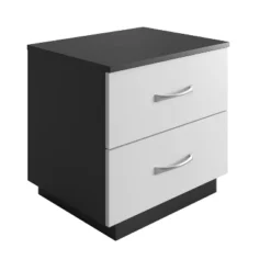 Hamilton Modern 2 Drawer Pedestal Base Nightstand - Boyd Sleep Eco Dream 14 Hamilton Modern 2 Drawer Pedestal Base Nightstand - Boyd Sleep Eco Dream -Baxton Furniture Store GUEST 48901704 2523 4ff1 92e0 b86828b5b3fb