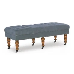 62" Isabelle Bench - Linon 21 62" Isabelle Bench - Linon -Baxton Furniture Store GUEST 4a119d37 80c8 4782 be82 513281e73149