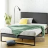 Christina Platform Bed Frame With Headboard Gray - Zinus -Baxton Furniture Store GUEST 4ec29e70 2e69 4fbb ae84 e8c036547232