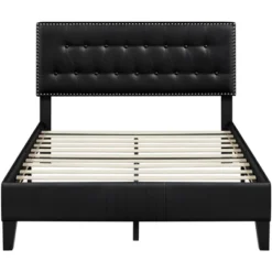 Yaheetech Upholstered Bed Frame With Button-Tufted Headboard 22 Yaheetech Upholstered Bed Frame With Button-Tufted Headboard -Baxton Furniture Store GUEST 4f0a1a01 e853 4e3c 9022 038145d97a29