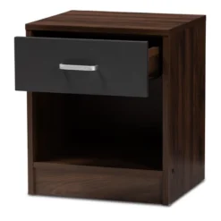 Hansel 1 Drawer And Finished Nightstand Brown/Gray - Baxton Studio 12 Hansel 1 Drawer And Finished Nightstand Brown/Gray - Baxton Studio -Baxton Furniture Store GUEST 50157f05 a880 4692 a5cc 855b53c4f8f4
