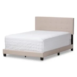 Full Brookfield Modern And Contemporary Fabric Upholstered Grid Tufting Bed - Baxton Studio -Baxton Furniture Store GUEST 505c5bda df7d 4a5c ba18 df0e0514c458