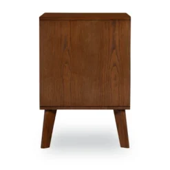 Reid 2 Drawer Nightstand Chest Walnut - Linon -Baxton Furniture Store GUEST 534fff35 19ea 45f4 bca6 f4708d6ebff8