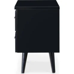 Lennox 2 Drawer Nightstand - Adore Decor -Baxton Furniture Store GUEST 54423eb2 09cc 462d a509 176a245ab284