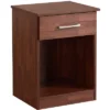 Passion Furniture Lindsey 1-Drawer Nightstand (24 In. H X 16 In. W X 18 In. D) -Baxton Furniture Store GUEST 5462f61e a654 49fb 9f98 64a9201dee33