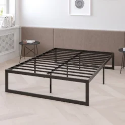 Emma And Oliver 14" Platform Bed Frame & 10" Mattress In A Box - No Box Spring Required -Baxton Furniture Store GUEST 581e6b11 1fb5 42ca 847d d468794ef6ac