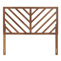 Belisma Wood Headboard Ash Walnut - Baxton Studio -Baxton Furniture Store GUEST 5820c58f c5ba 401a 9fb5 e79bc7608a9b