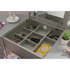 Paloma Vanity Set Silver - Linon 34 Paloma Vanity Set Silver - Linon -Baxton Furniture Store GUEST 59ea8da5 d48a 48b2 aadd 3ccc9f553cb5