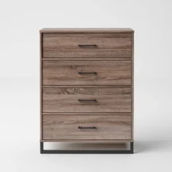 Mixed Material 4 Drawer Dresser - Room Essentials™ -Baxton Furniture Store GUEST 5ae3294d 7b1e 49a6 9199 9fb307d27836
