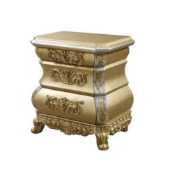 30" Seville Nightstand Gold Finish - Acme Furniture