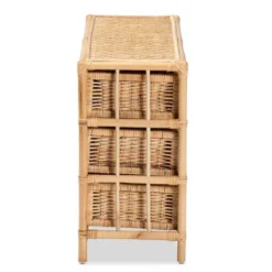 Dariana Rattan 6 Drawer Storage Cabinet Natural/Brown - Bali & Pari 15 Dariana Rattan 6 Drawer Storage Cabinet Natural/Brown - Bali & Pari -Baxton Furniture Store GUEST 5b65f671 4ee0 4e27 addf 5d151b90e207
