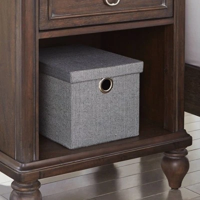 Southport Nightstand Dark Aged Oak - Home Styles 8 Southport Nightstand Dark Aged Oak - Home Styles - Image 6