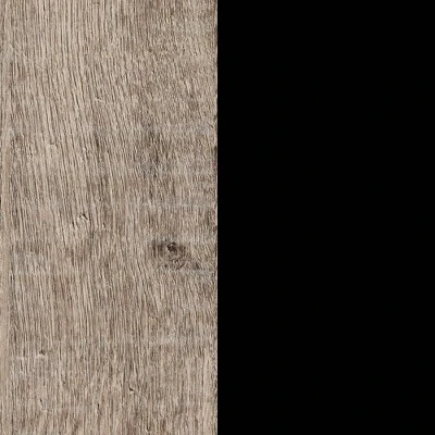 Munich Headboard Weathered Oak/Matte Black - South Shore 7 Munich Headboard Weathered Oak/Matte Black - South Shore - Image 5