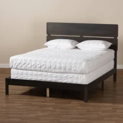 Anthony Wood Panel Bed - Baxton Studio -Baxton Furniture Store GUEST 5d4c668d fbd5 4526 a624 21154537d1ea