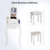 Costway White Vanity Jewelry Makeup Dressing Table Stool Drawer 2 Costway White Vanity Jewelry Makeup Dressing Table Stool Drawer -Baxton Furniture Store GUEST 5d7b1b60 aa43 48d9 acec c13c64278e9f