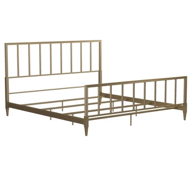 King Blair Brass Metal Bed - CosmoLiving By Cosmopolitan 5 King Blair Brass Metal Bed - CosmoLiving By Cosmopolitan - Image 3