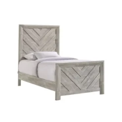 Keely Panel Bed White - Picket House Furnishings -Baxton Furniture Store GUEST 62b29ded b483 4f04 ba91 7734b1b36fd5