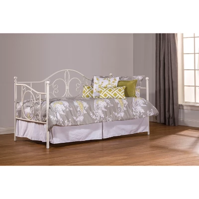 Twin Ruby Daybed With Suspension Deck Textured White - Hillsdale Furniture 3 Twin Ruby Daybed With Suspension Deck Textured White - Hillsdale Furniture