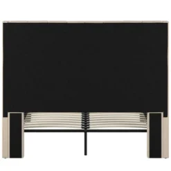 Highland Park Button Tufted Wingback Platform Bed - Inspire Q -Baxton Furniture Store GUEST 64038051 523b 49bb 9181 0006222e273f