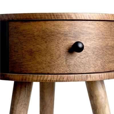 ELuxury Tripod Bedside Nightstand 4 ELuxury Tripod Bedside Nightstand - Image 2