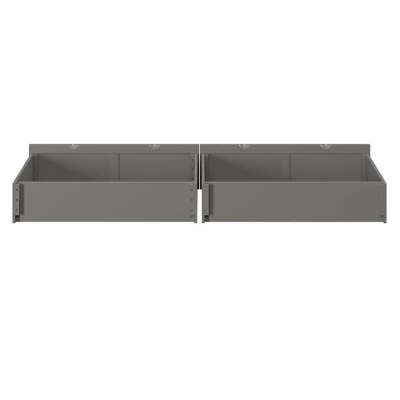 Set Of 2 Queen/King/Twin XL Drawers Gray - AFI 6 Set Of 2 Queen/King/Twin XL Drawers Gray - AFI - Image 4