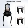 Costway Vanity Wood Makeup Dressing Table Stool Jewelry Desk Black 1 Costway Vanity Wood Makeup Dressing Table Stool Jewelry Desk Black -Baxton Furniture Store GUEST 66661e30 8884 4320 8439 55b44776883e