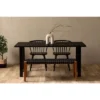 Balka Woven Leather Bench Matte Black - South Shore 1 Balka Woven Leather Bench Matte Black - South Shore -Baxton Furniture Store GUEST 6893e81a 5d22 42e3 9814 d2891e73e6b5