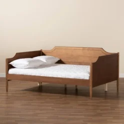 Full Alya Wood Daybed - Baxton Studio -Baxton Furniture Store GUEST 69e7aeca a271 4c81 8ed4 6a7134e952f1