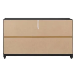 Ilya Solid Wood Modern Panel Front 6 Drawer Dresser - Saracina Home -Baxton Furniture Store GUEST 6a6e8603 a019 443b 9de4 5f4d9ed10a7d