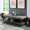 Arianna Tufted Bench Gray - HOMES: Inside + Out -Baxton Furniture Store GUEST 6bb3bbef 1415 4962 91be 059d9084c4e7
