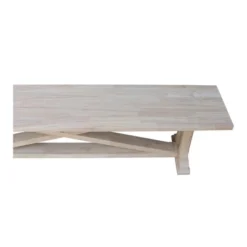 Alexa Bench Natural Wood - International Concepts -Baxton Furniture Store GUEST 6df47ec1 eeda 469f 8f14 52825df089f7