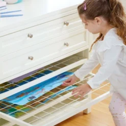 Martha Stewart Crafting Kids' Art Storage With Drying Racks -Baxton Furniture Store GUEST 6ee9388c b5f4 42bd 8b6b 7cd8ce8499e6