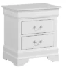 Passion Furniture Louis Philippe 2-Drawer Nightstand (24 In. H X 22 In. W X 16 In. D) -Baxton Furniture Store GUEST 6fce1651 66d3 4165 a13b d08e36c4b127