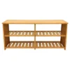 Oceanstar 10-Pair Entryway Storage Bench.