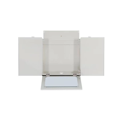 Madison Silver Vanity Set Silver - Linon 13 Madison Silver Vanity Set Silver - Linon - Image 11