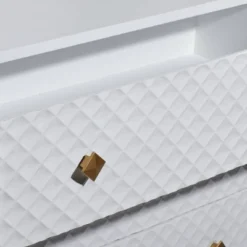 Modern 3 Drawer Wooden Chest White - Olivia & May 31 Modern 3 Drawer Wooden Chest White - Olivia & May -Baxton Furniture Store GUEST 711876f4 c874 4675 84ce cb17bfef83fd