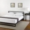Trisha Platforma Bed Frame With Headboard Black - Zinus -Baxton Furniture Store GUEST 71603902 a9e6 4a32 b144 153e3923ec8a