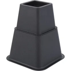 Juvale Set Of 8 Bed Risers For Platform Bed Frames, Heavy Duty Furniture Lifter Set, 3, 5, And 8-Inch Adjustable Heights, Supports Up To 1,100 Pounds -Baxton Furniture Store GUEST 728d9a09 b958 4c89 abac e6c523527090